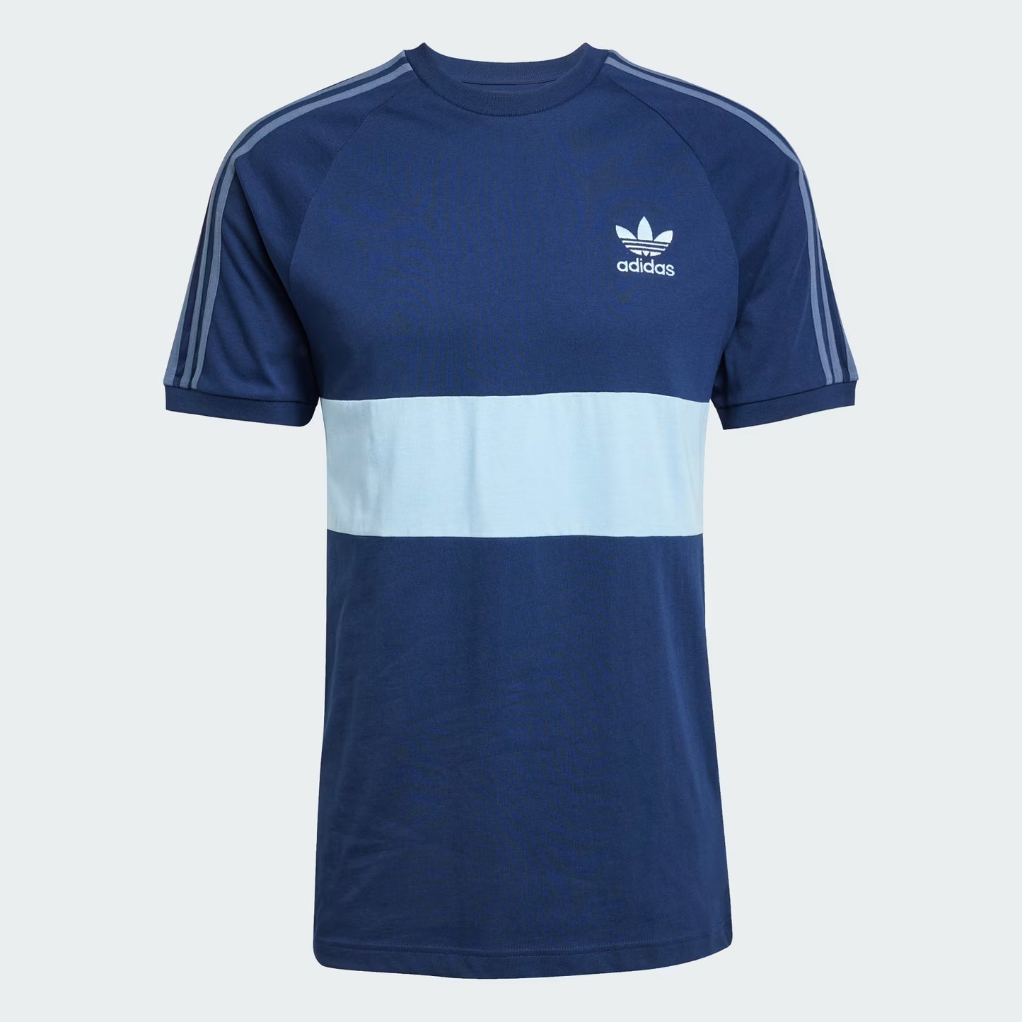T-shirt Adidas uomo con bande
