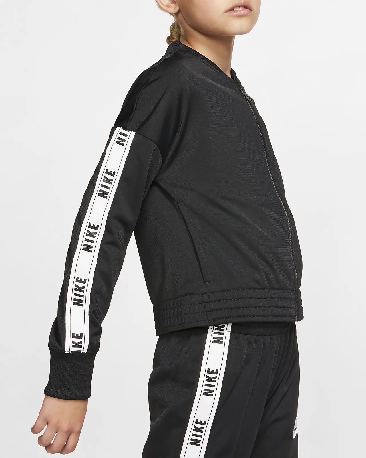 Tuta Nike acetato bambina con banda