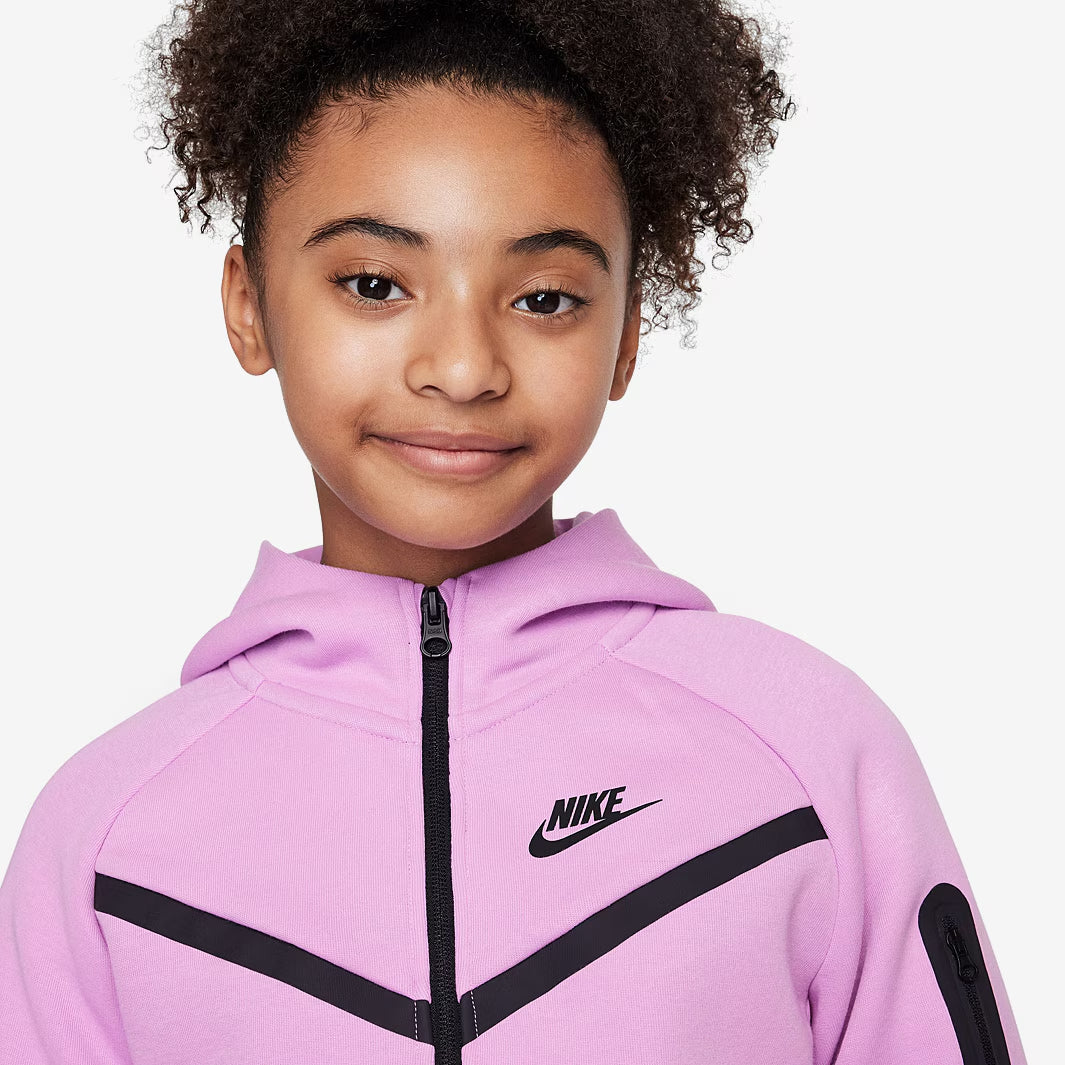 Tuta bambina TECH FLEECE con zip