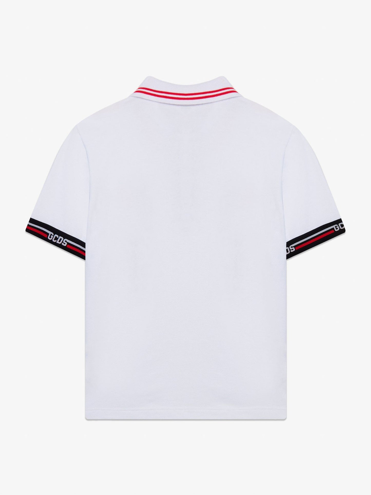 Polo GCDS bambino logo tape