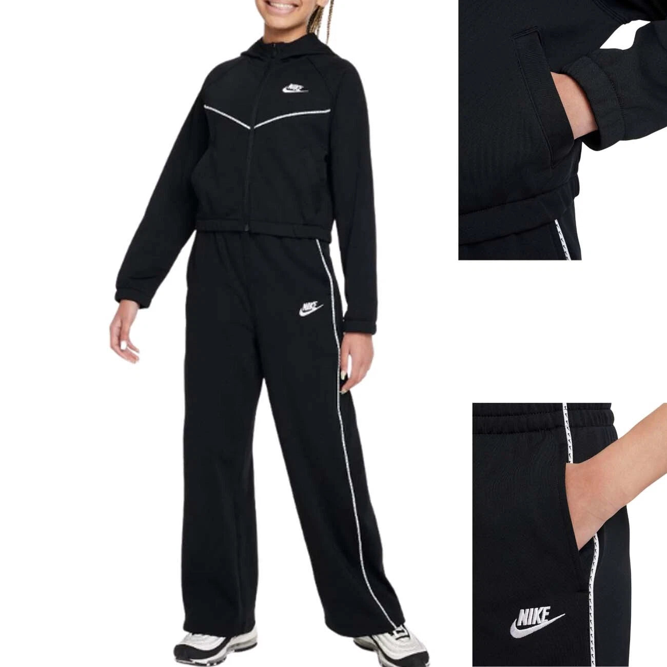 Tuta Nike bambine/ragazze banda swosh