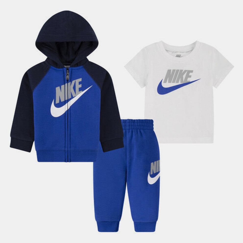 Set tuta+t-shirt Nike neonato felpato