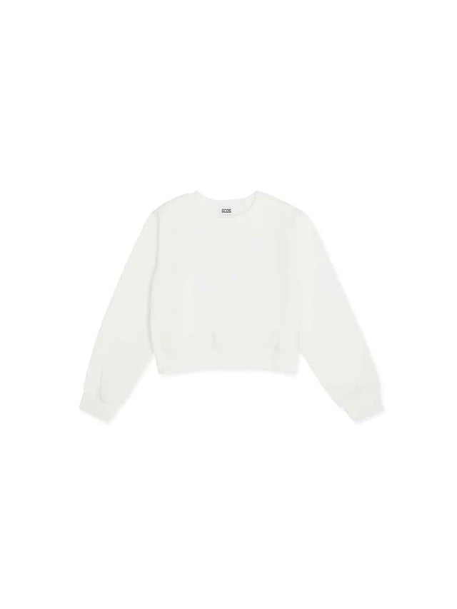 Felpa Gcds girocollo logo retro