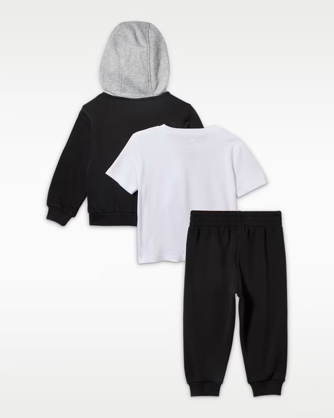 Tuta in 3 pezzi Lifestyle con felpa con cappuccio e t-shirt per neonati