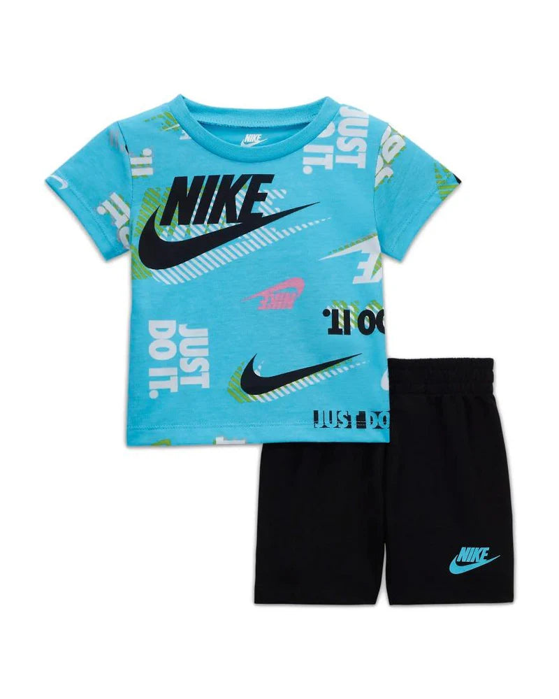 T-shirt+bermuda Nike neonato