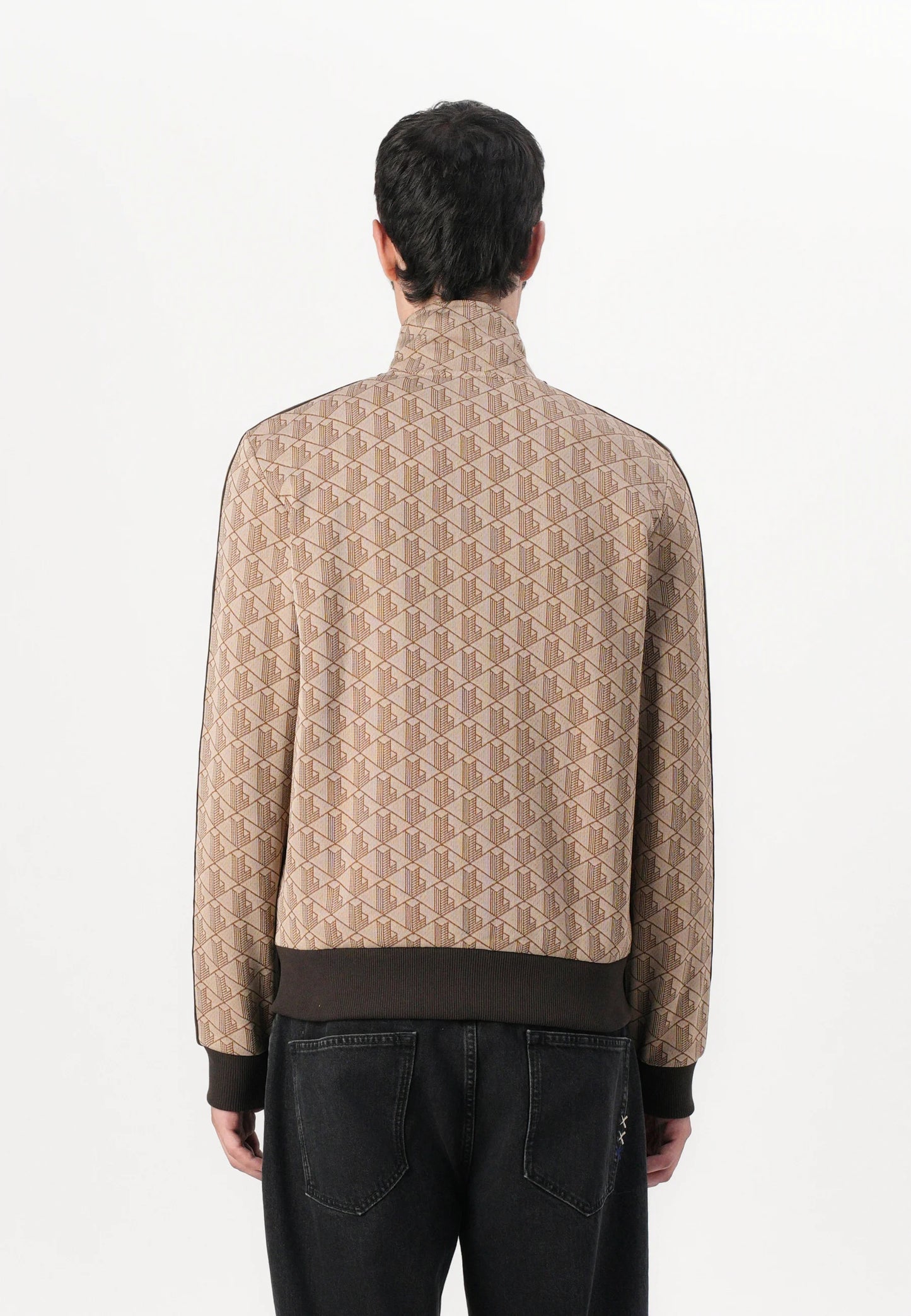 Felpa LACOSTE uomo monogram