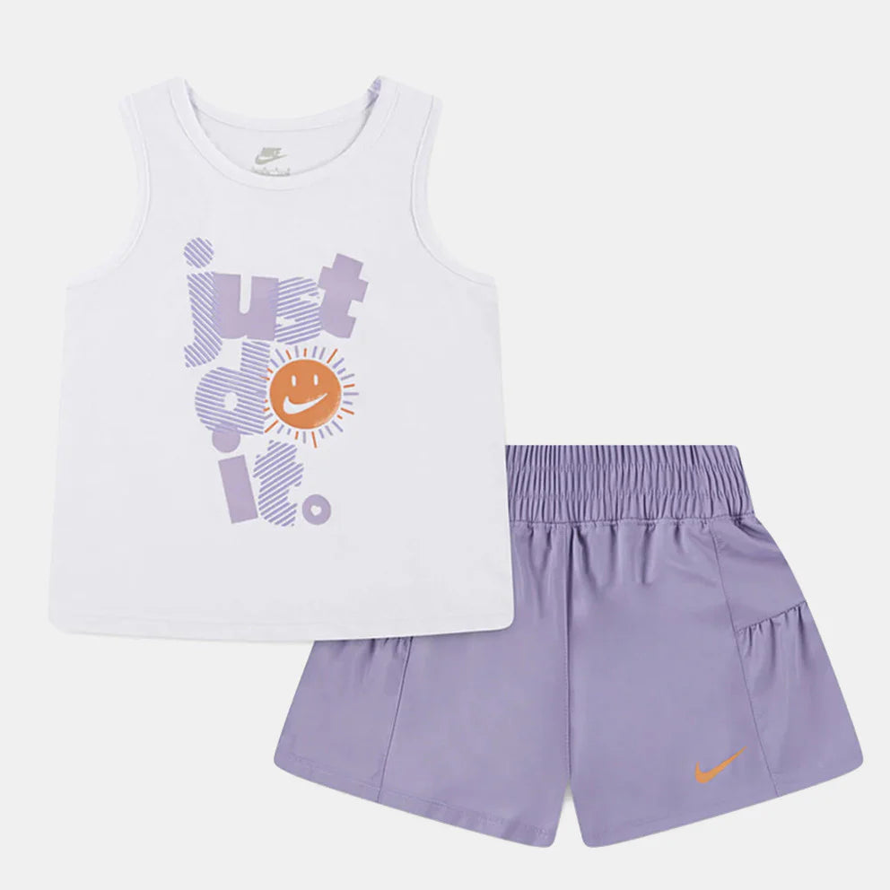 T-shirt+bermuda gonna Nike neonata