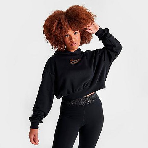 Felpa Nike donna swoosh felpato