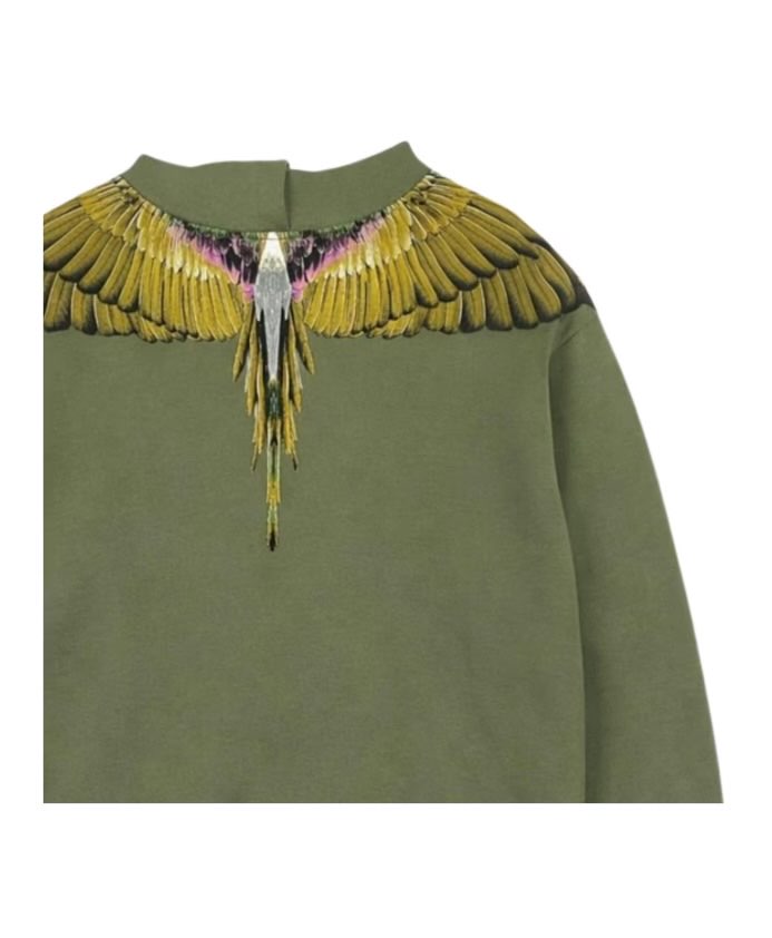Felpa Marcelo Burlon uomo con cappuccio