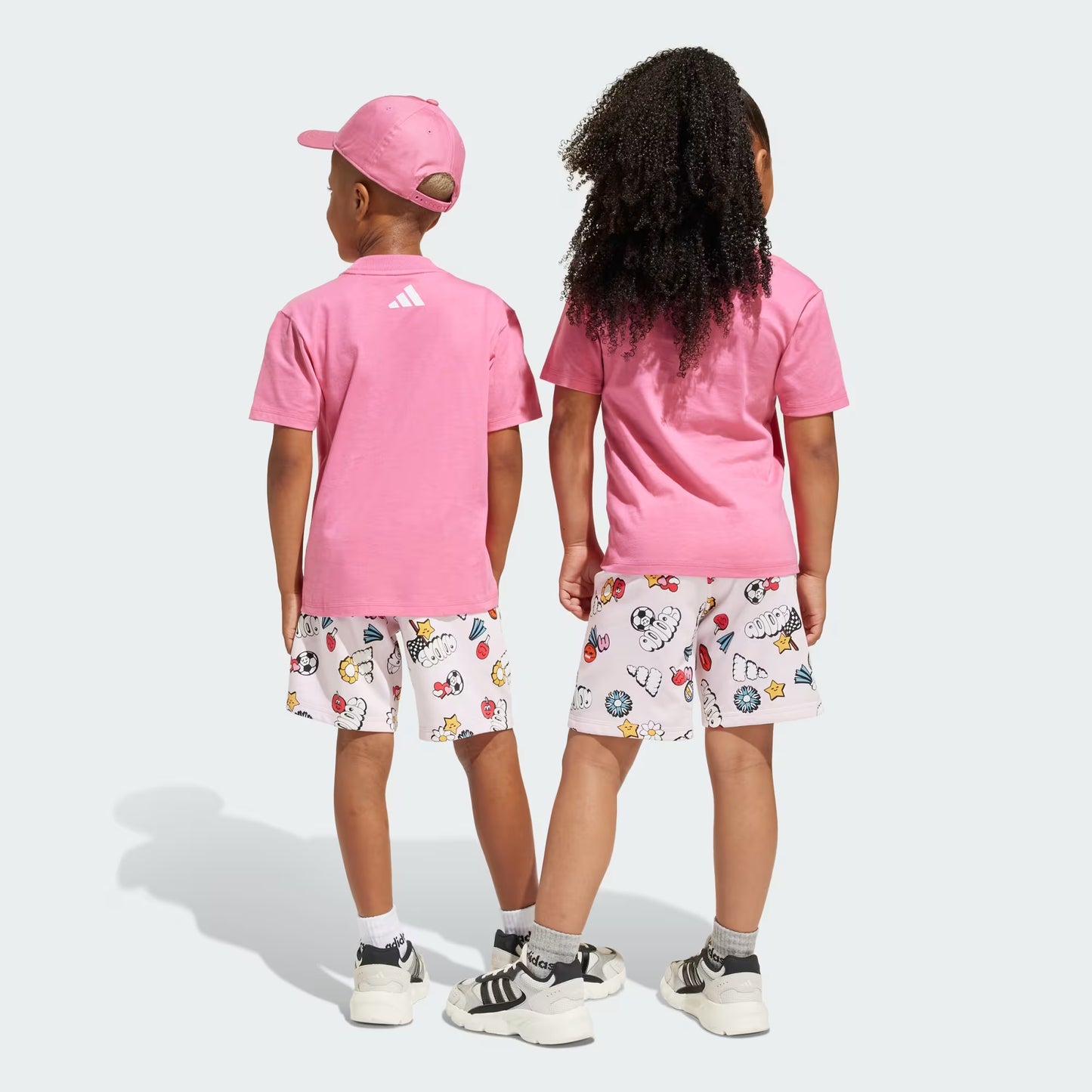 T-shirt+bermuda Bambina Adidas