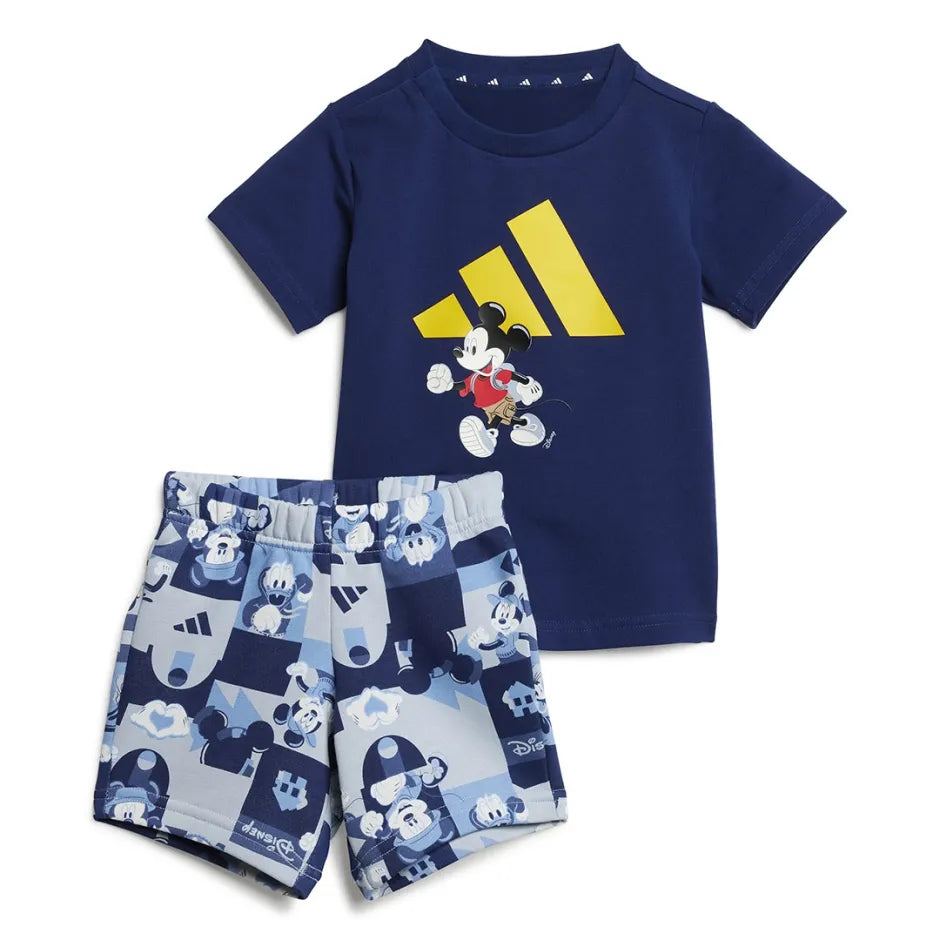T-shirt+ Bermuda Adidas Disney neonato