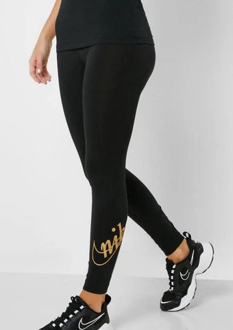 Leggins donna Nike logo