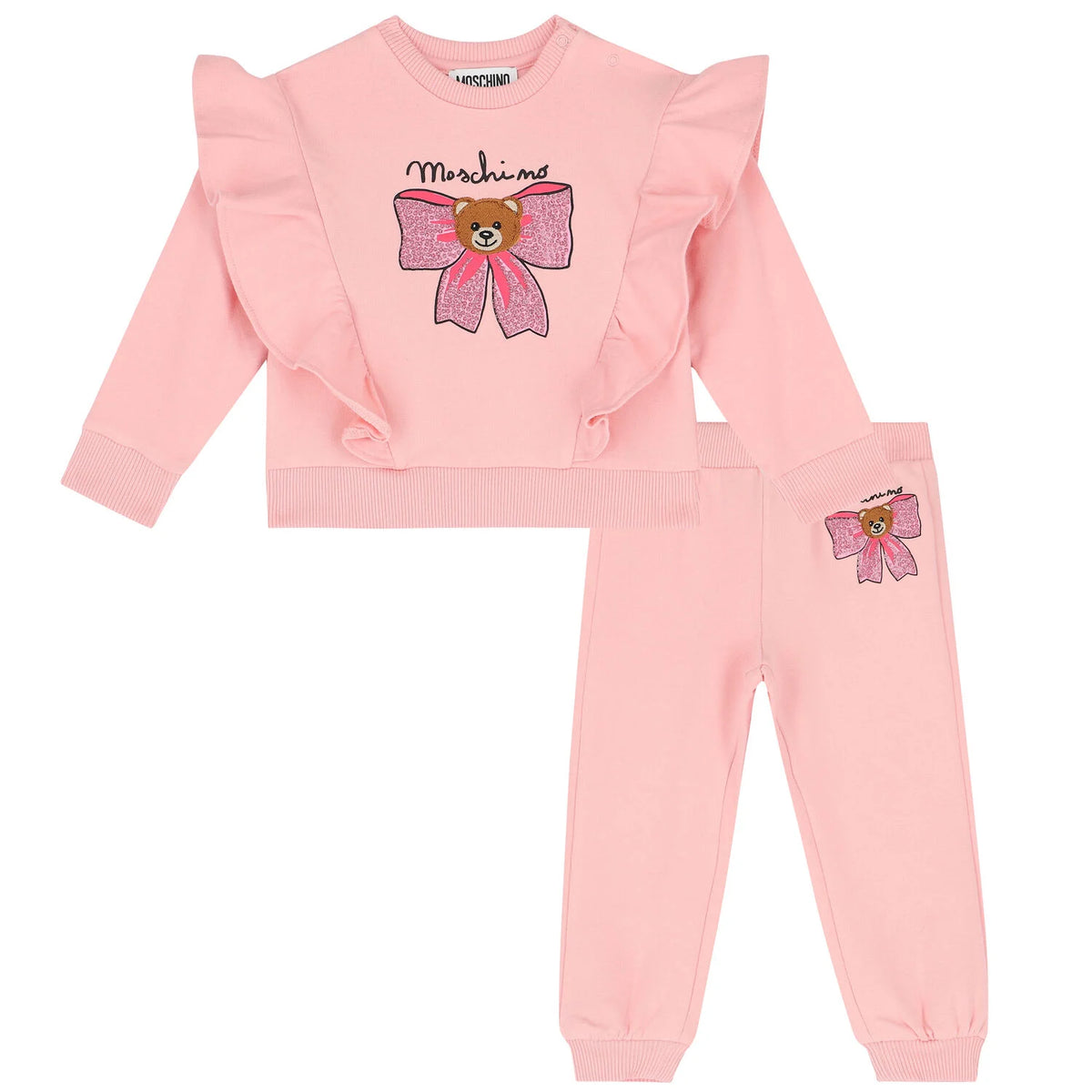 Tuta Moschino bimba felpata