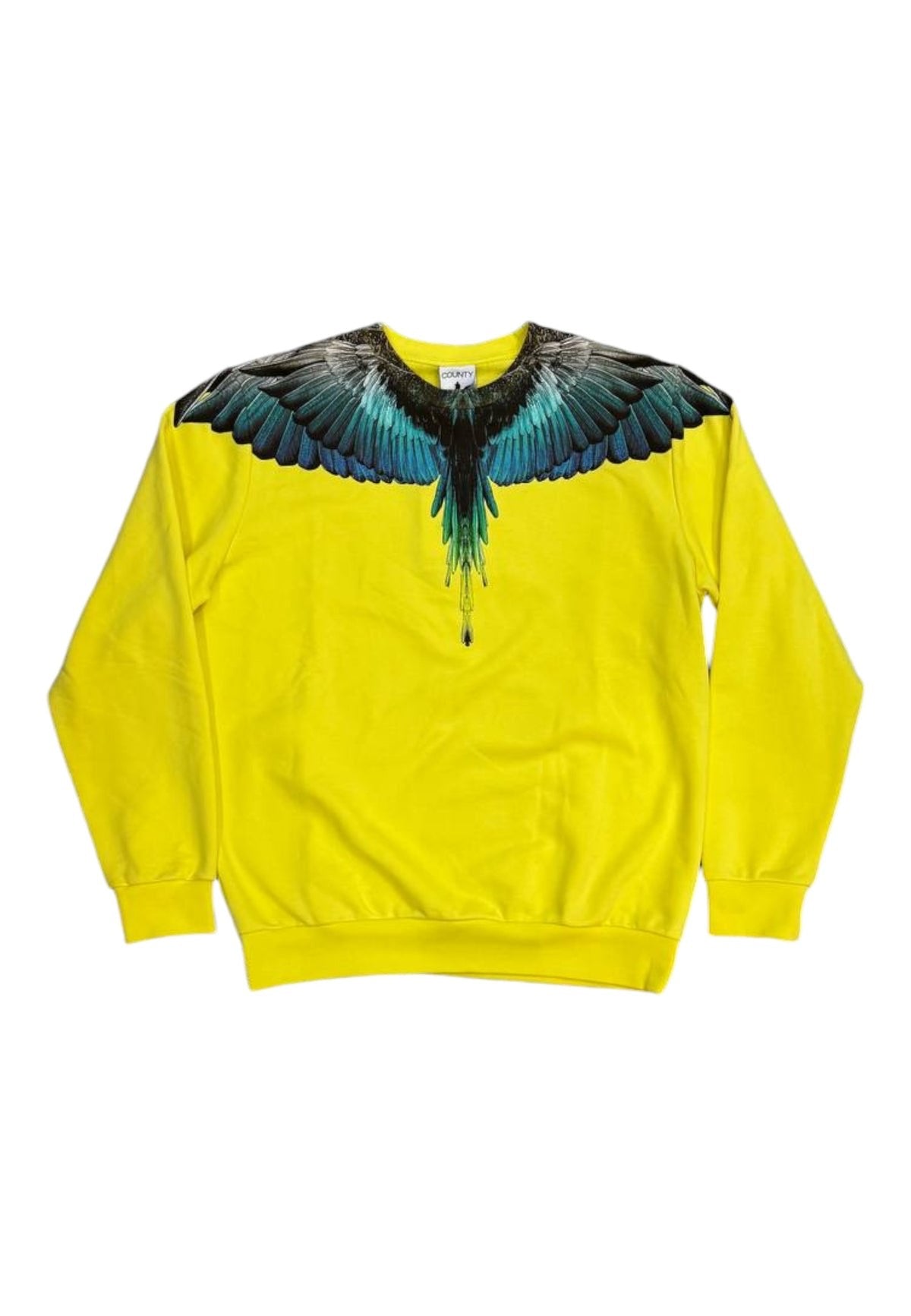 Felpa Marcelo Burlon uomo con cappuccio