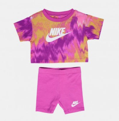 T-shirt+bermuda Nike bambina