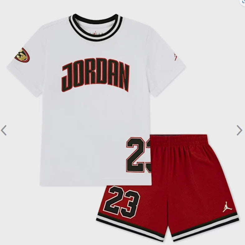 T-shirt+ bermuda Jordan neonato