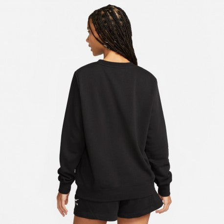 Felpa donna Nike logo felpato