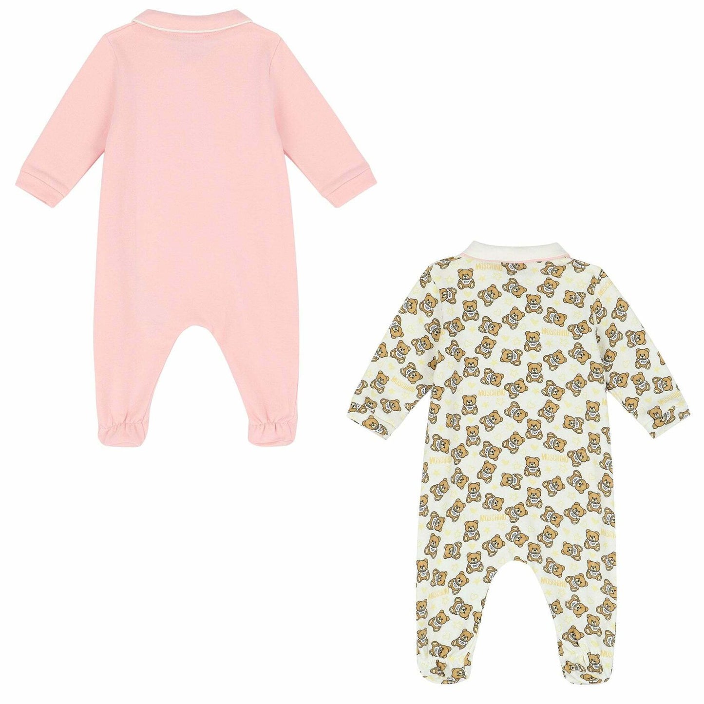 Set tutina Moschino neonata cotone caldo