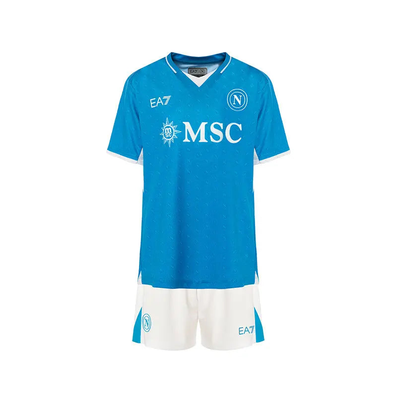 Kit calcio junior SSC Napoli replica home bambino