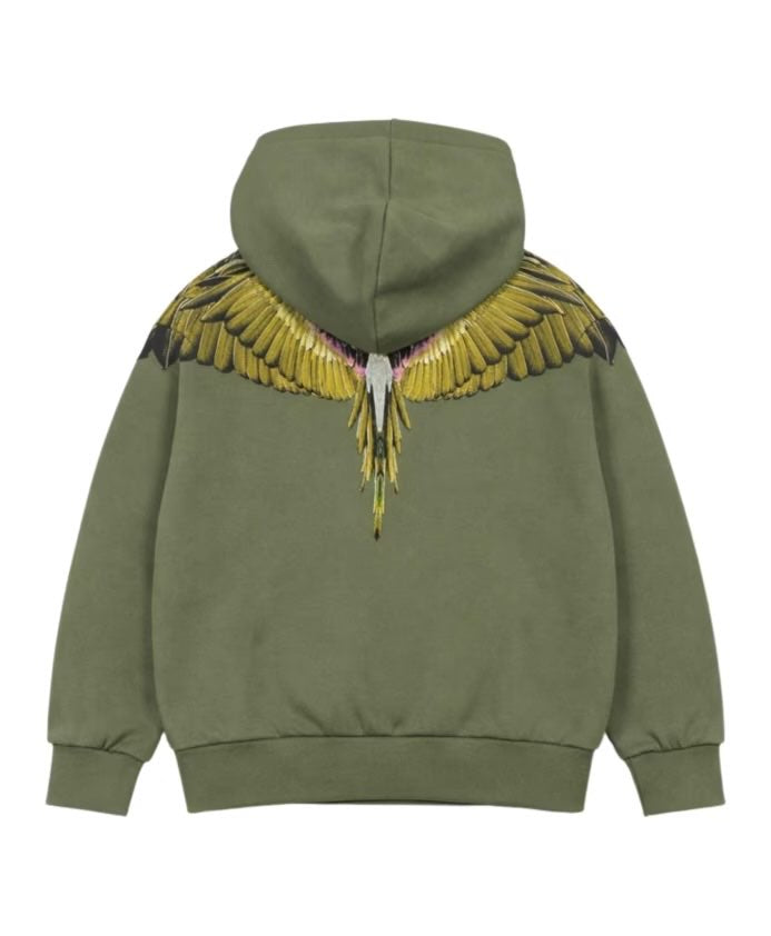 Felpa Marcelo Burlon bambino con cappuccio
