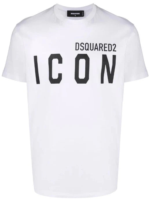 T-shirt con logo-print Dsquared uomo