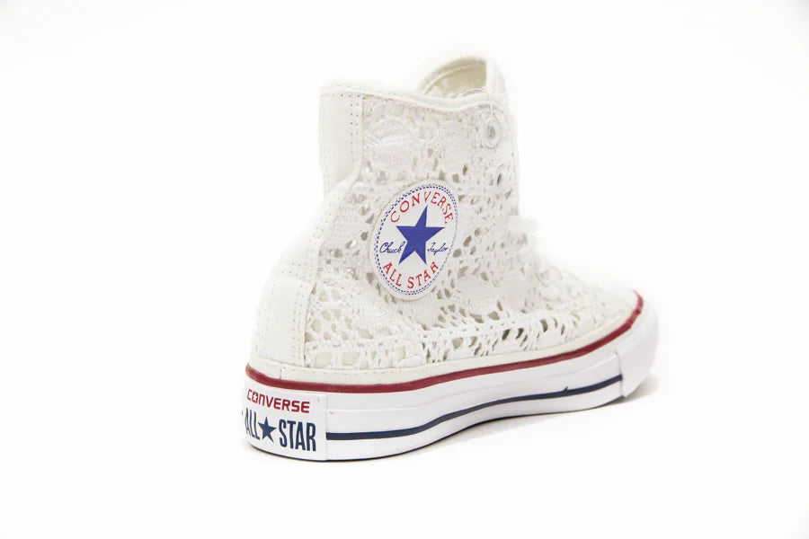 Scarpa Converse donna merlettata