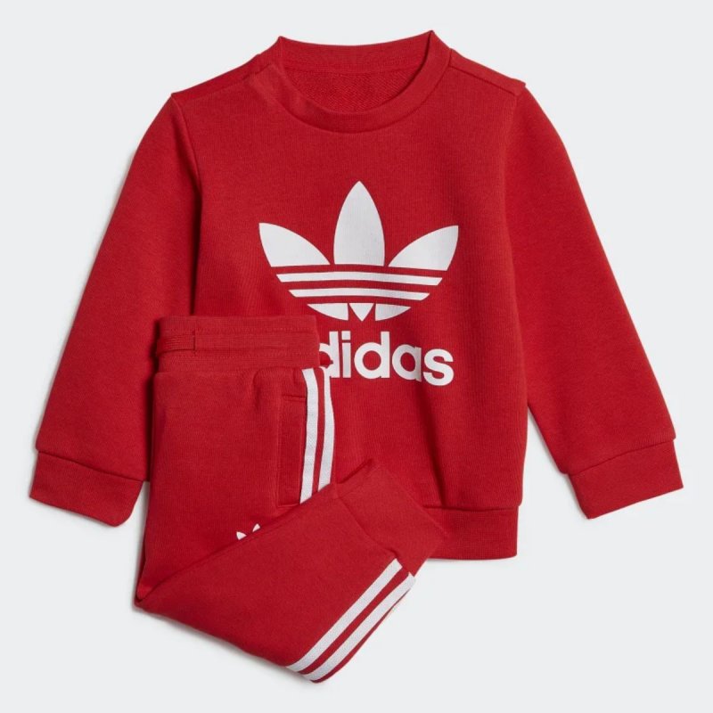 Tuta Adidas bambino logo trifoglio