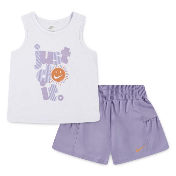 T-shirt+bermuda a gonna Nike bambina