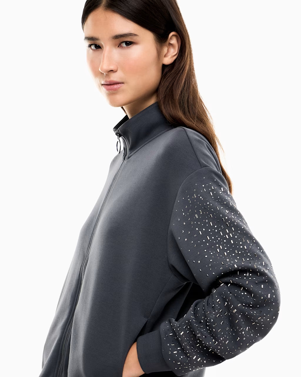 Tuta Emporio Armani donna strass