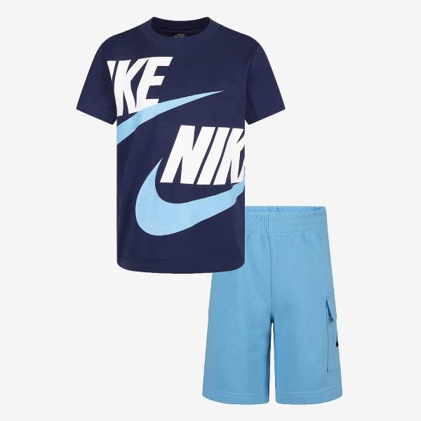 T-shirt+bermuda Nike neonato