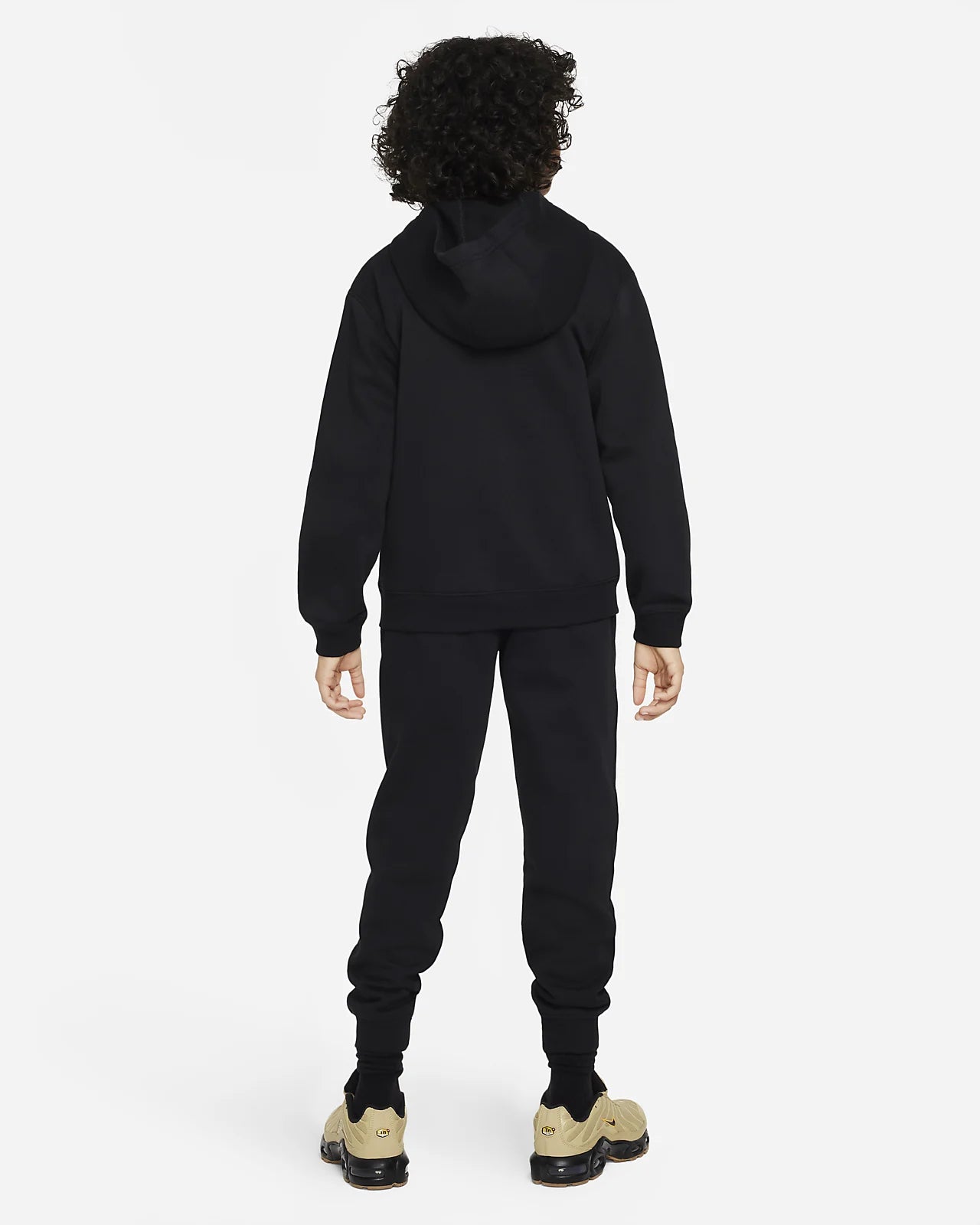 Tuta nike bambino felpata con zip