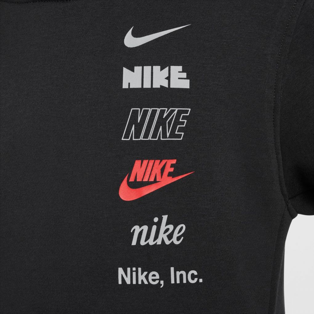 Felpa bambino Nike logo felpata