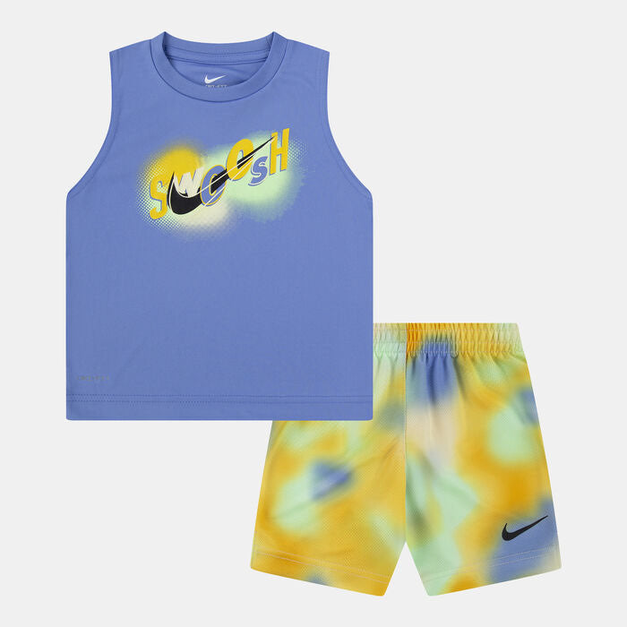 T-shirt+bermuda Nike neonato