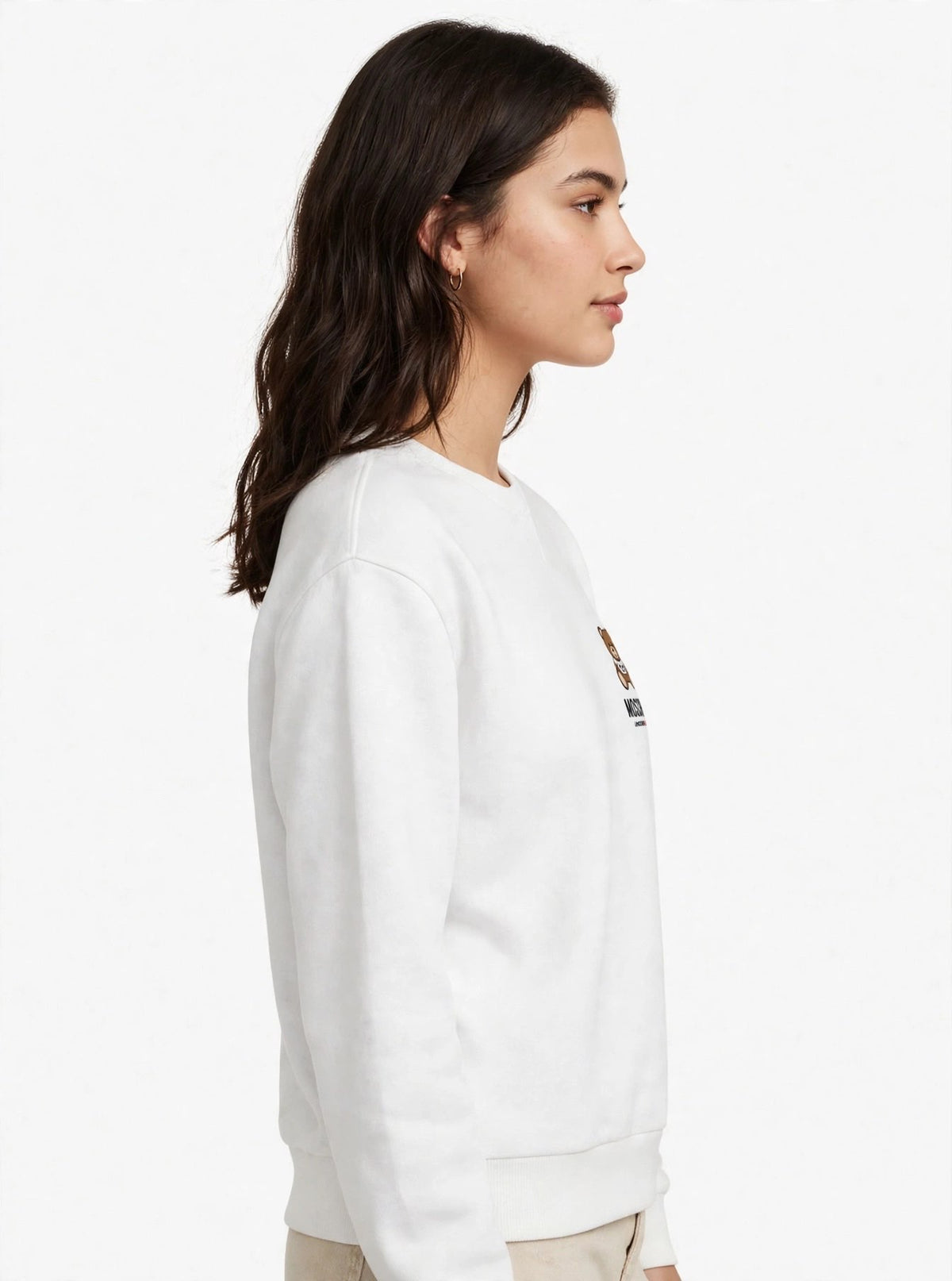 Felpa con logo iconico Moschino donna