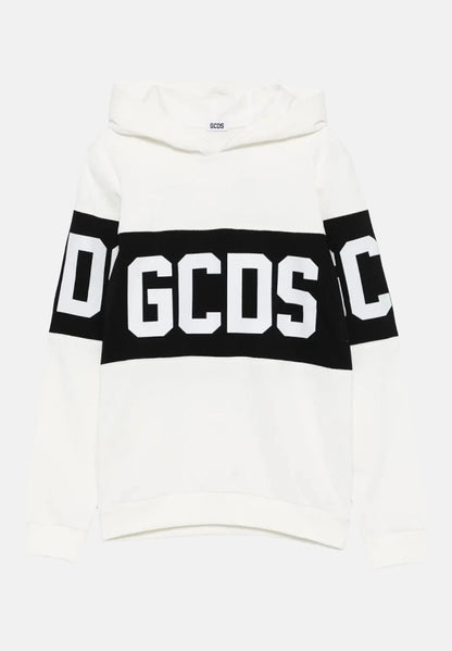Felpa big logo GCDS con cappuccio bambino