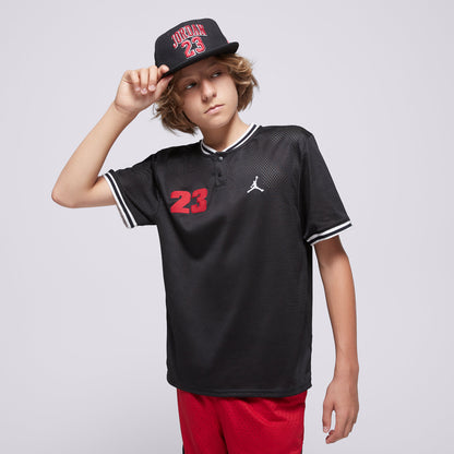 T-shirt con bottoni Jordan bambino
