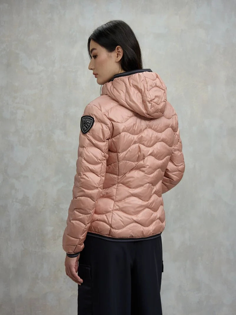 Giubbino imbottito piuma Donna Blauer
