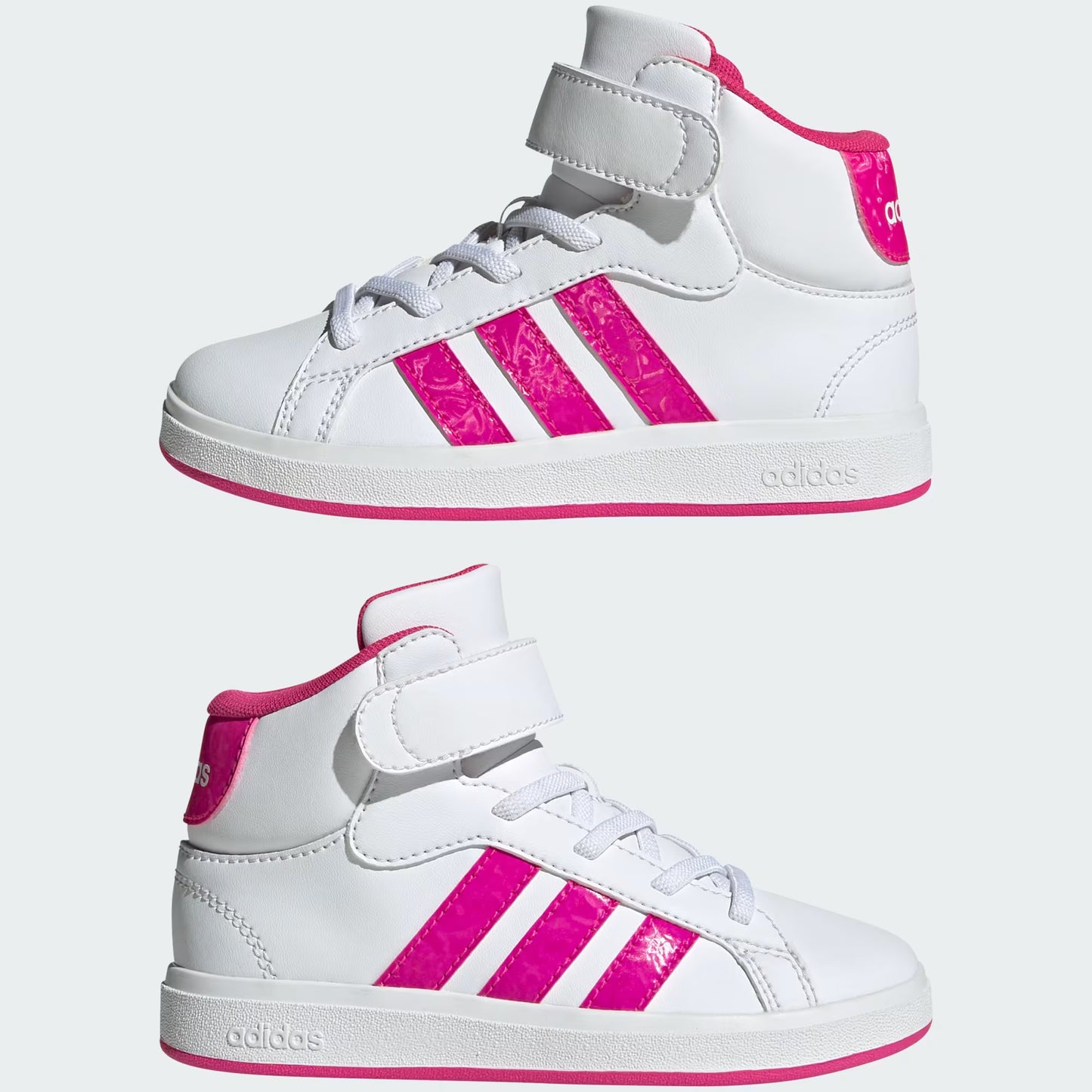 Scarpe collo alto Adidas GRAND COURT MID bambina