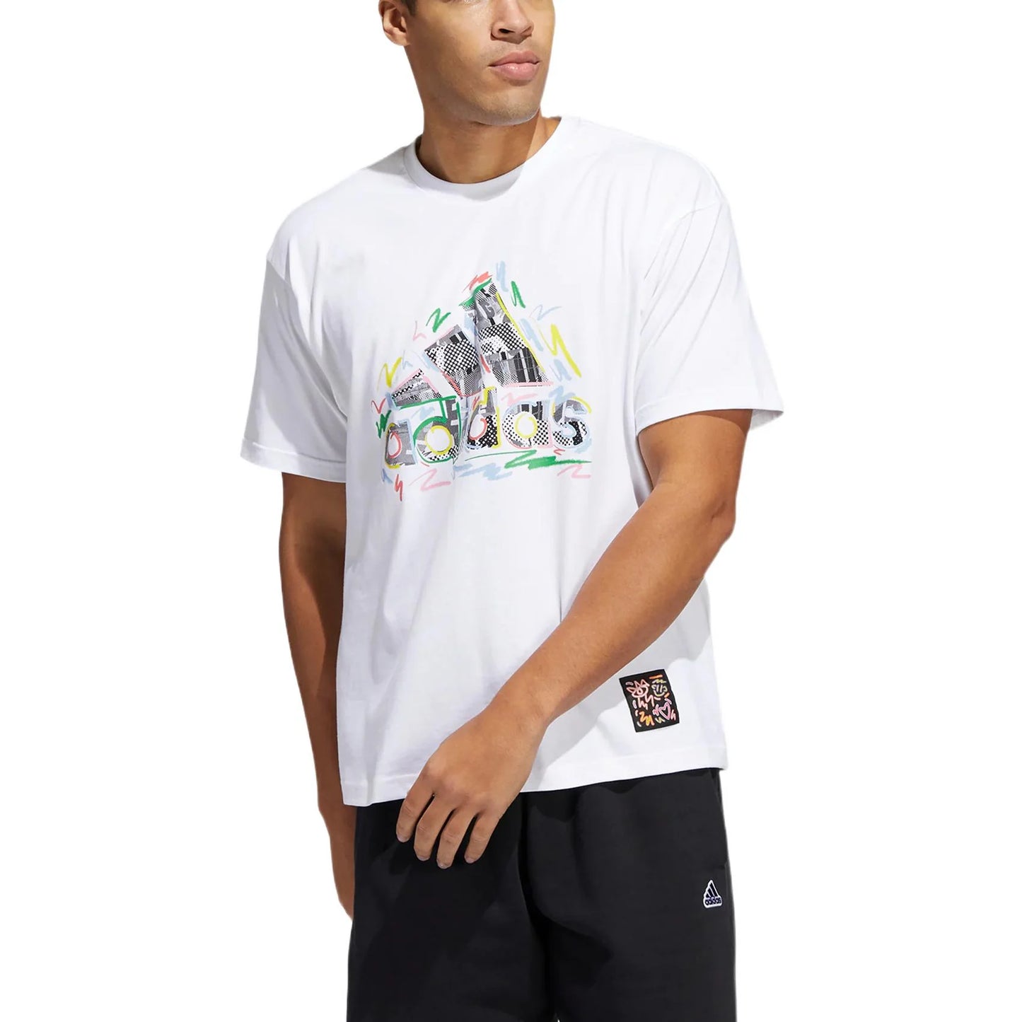 T-shirt uomo Adidas logata