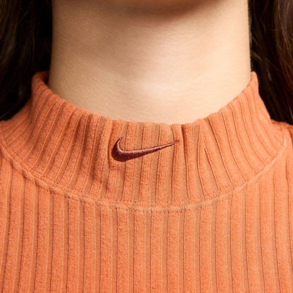 Crop Top donna Nike a costine