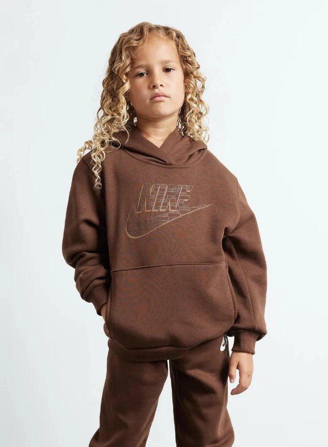 Tuta nike bambino felpata monogram