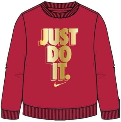 Felpa NIKE bambina logo felpata