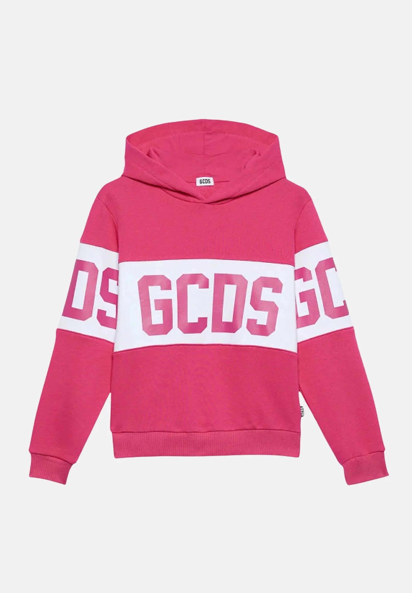 Felpa big logo GCDS con cappuccio bambino