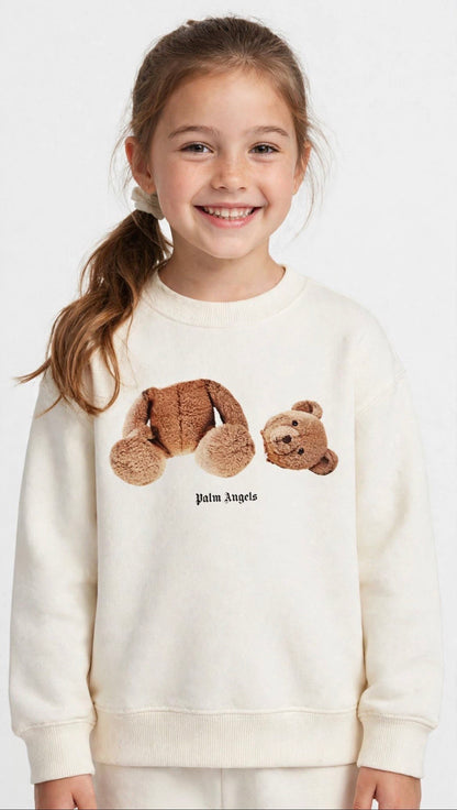 Felpa girocollo Palm Angels bambina