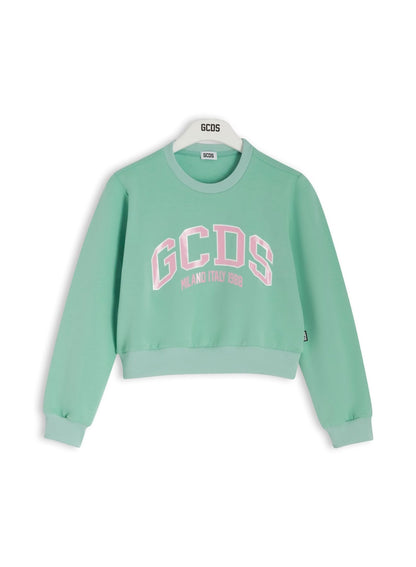 FELPA CROP BAMBINA GCDS