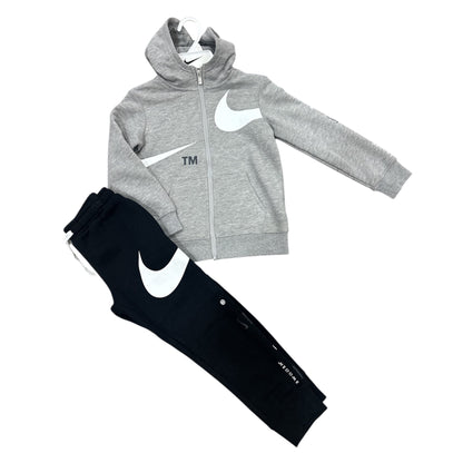 Tuta Nike Swosh bambino felpata