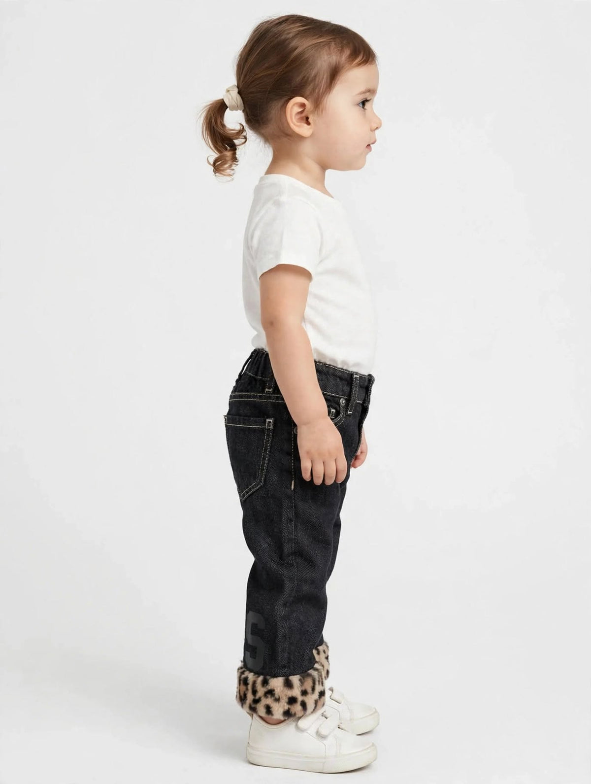 Pantalone in Jeans neonata Gcds