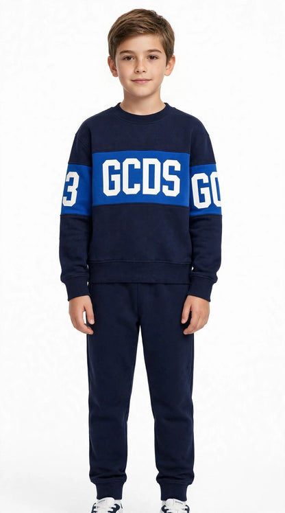 Felpa Gcds bambino/a girocollo