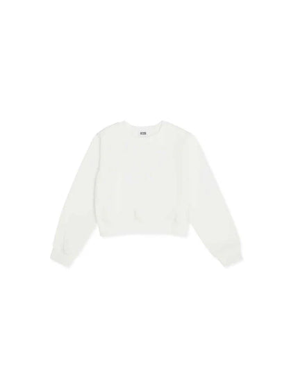 Felpa Gcds girocollo logo retro