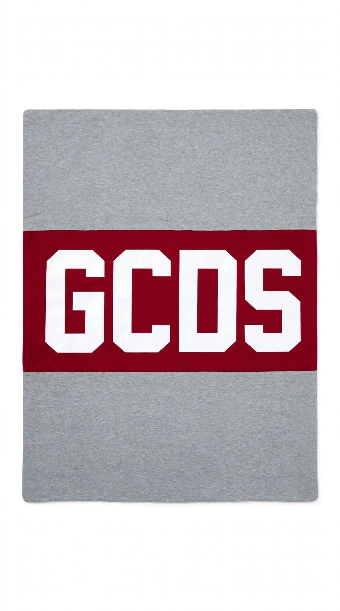 GCDS Copertina da neonato con maxi logo iconico frontale
